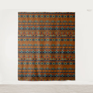 Aztec tribal pattern. Tapestry