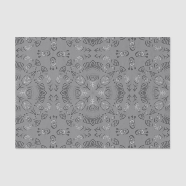 Aztec Tribal Pattern Tissue Paper (Front)