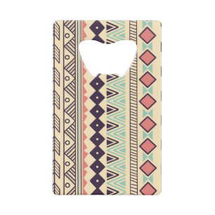 Aztec Tribal Stripes: Vintage Illustration