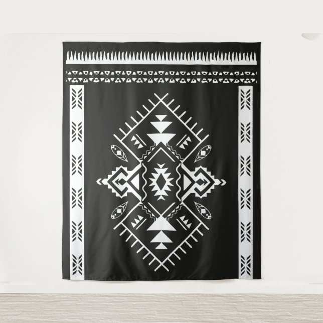 AZTEC TRIBAL - Tapestry (Front)