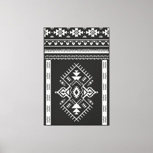 AZTEC TRIBAL - Wrapped Canvas