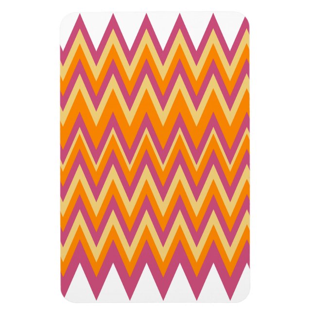 Aztec Tribal ZigZag Magnet (Vertical)