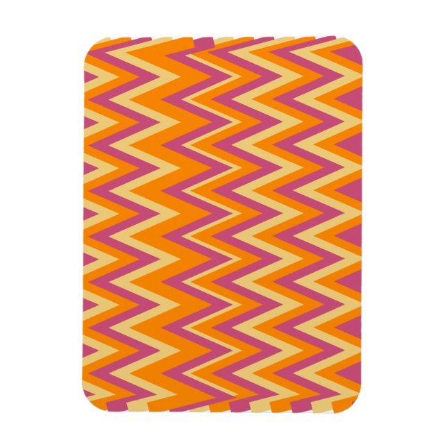 Aztec Tribal ZigZag Magnet (Vertical)