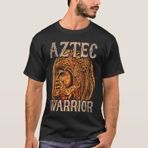 Aztec Warrior King Mexico Native Aztec Mayas 2 T-Shirt