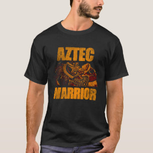 Aztec Warrior King Mexico Native Aztec Mayas  3 T-Shirt