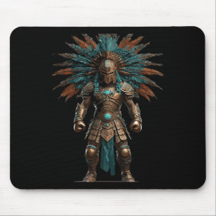 Aztec Warrior Mexican Boxing Pride Mouse Mat