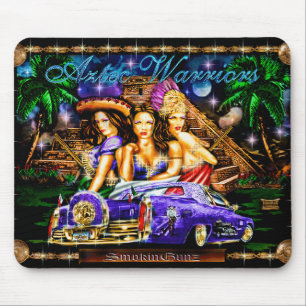 AZTEC WARRIOR MOUSE MAT