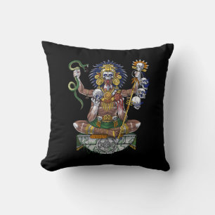 Aztec Warrior Shaman Cushion