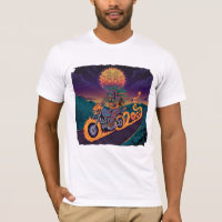 Aztec Warrior T-shirt | Fire Serpent & Jaguar Art