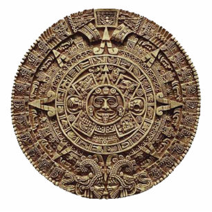 Azteca Standing Photo Sculpture