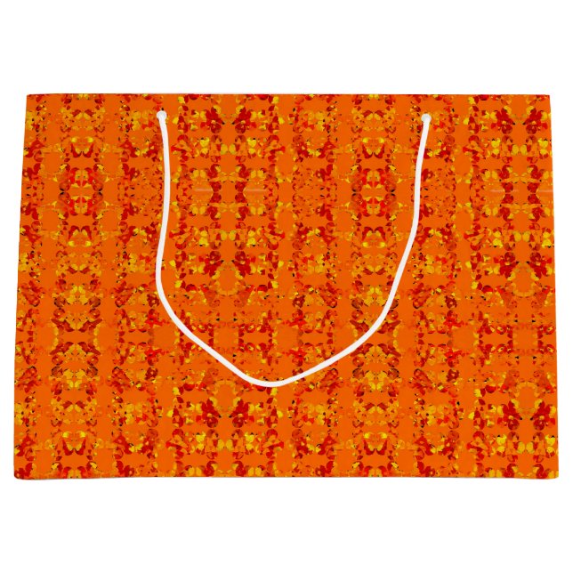 Aztek Orange gift bag (Front)