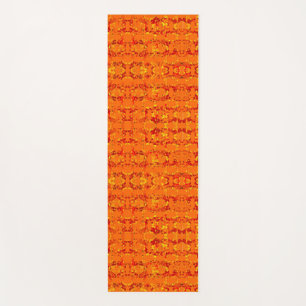 Aztek Orange Yoga Mat