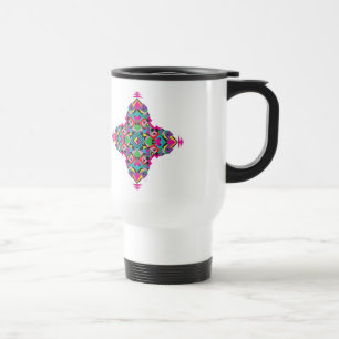 Aztez Pattern Design Travel Mug