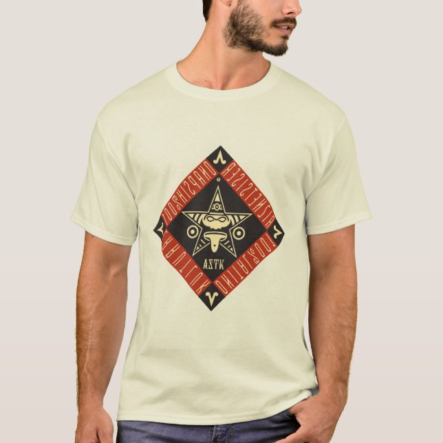 AZTK 100% Mexican Art T-Shirt (Front)