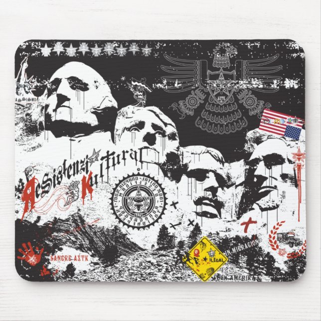 AZTK-Grffti Mouse Mat (Front)