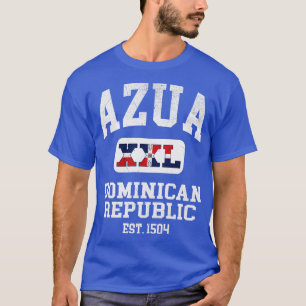 Azua Dominican Republic XXL Athletic design 1 T-Shirt