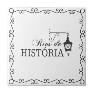 Azujejo Rivers of History Tile