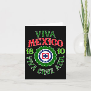 Azul - Mexico's Independence Day  Card