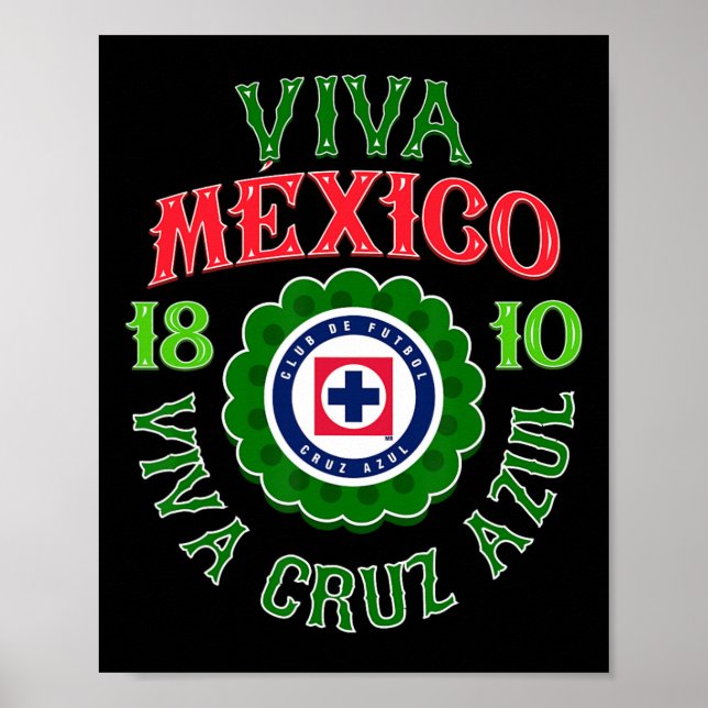 Azul - Mexico's Independence Day  Poster (Front)