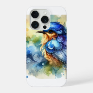 Azulejo bird 230924AREF144 - Watercolor iPhone 15 Pro Case