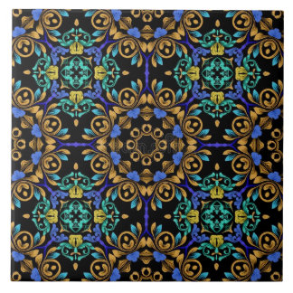 Azulejo de cerámica estilo barroco  tile