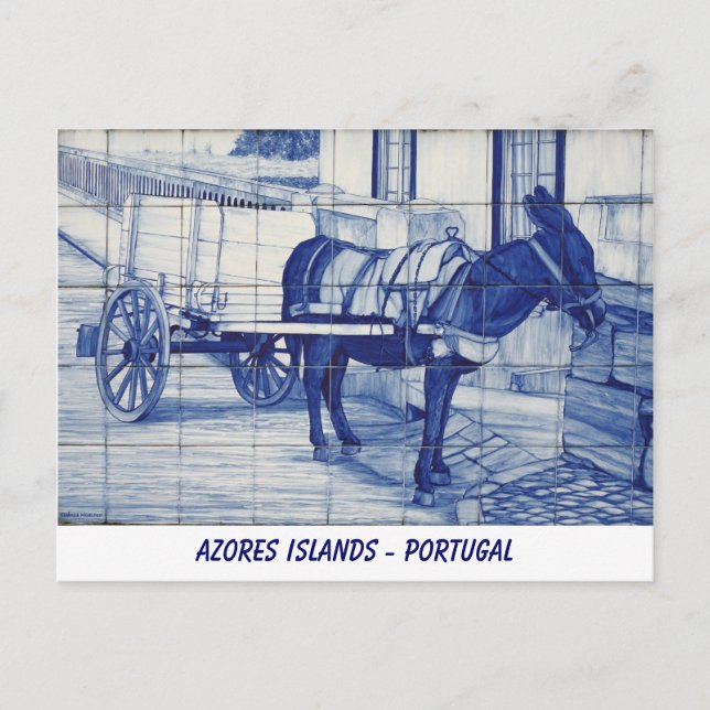 Azulejo mural postcard (Front)