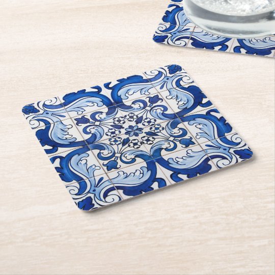 Portuguese Azulejo Tile Coasters