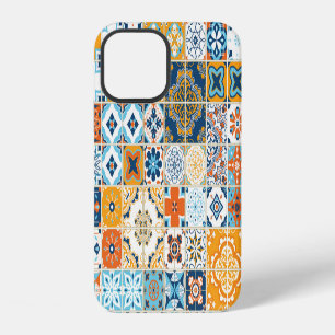 Azulejo Portuguese Tiles: Multicolor Vintage iPhone 12 Case