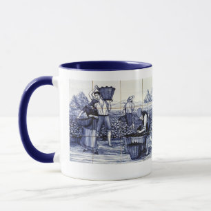 Azulejo Wine Harvest Mug