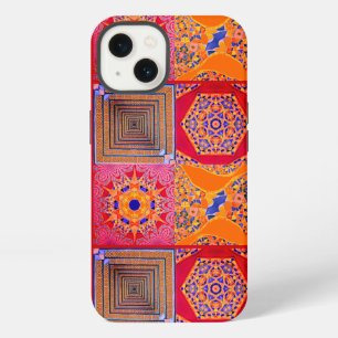 Azulejos Geometric Tiles with a CG twist iPhone 13 Case