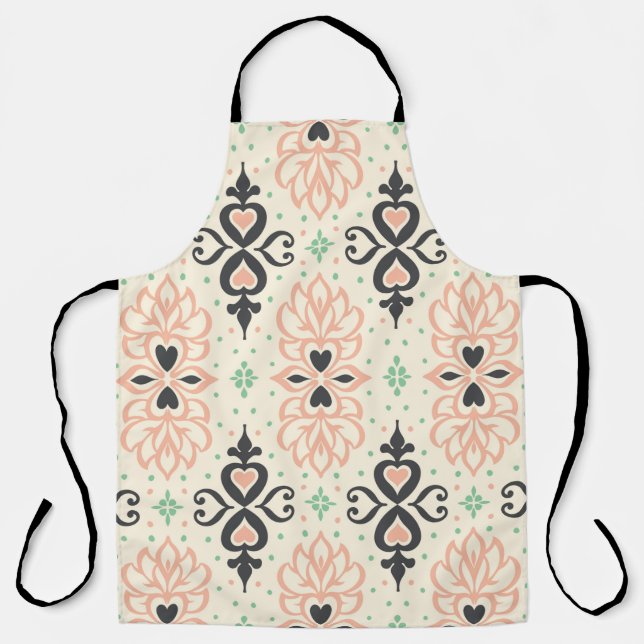 Azulejos portugal seamless pattern apron (Front)