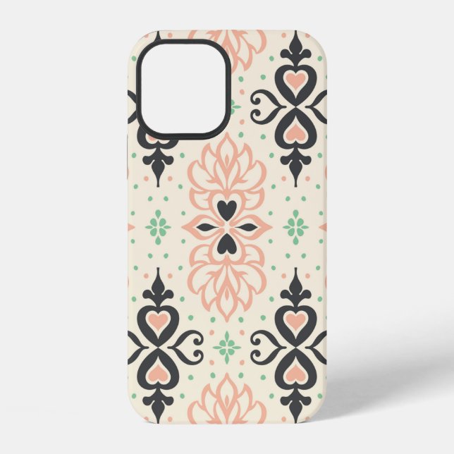 Azulejos portugal seamless pattern iPhone case (Back)