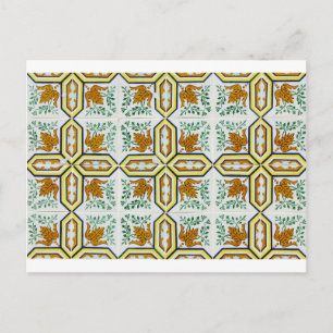 Azulejos, Portuguese Tiles Postcard