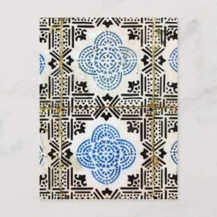 Azulejos, Portuguese Tiles Postcard