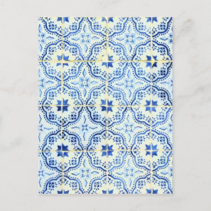 Azulejos, Portuguese Tiles Postcard