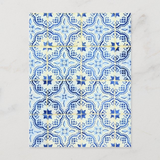 Azulejos, Portuguese Tiles Postcard (Front)