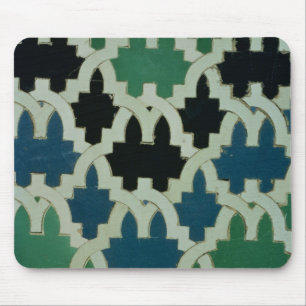 Azulejos tiles from the throne of the Sultans Mouse Mat