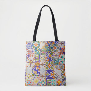 Azulejos Vintage Pattern Portugal Gift Tote Bag
