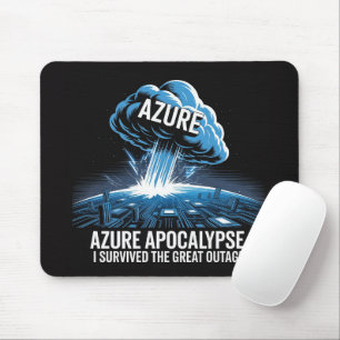 Azure Apocalypse – I Survived the Great Outage Mouse Mat