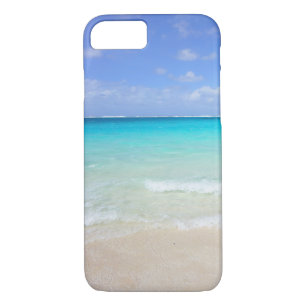 Azure Blue Caribbean Tropical Beach iPhone 8/7 Case