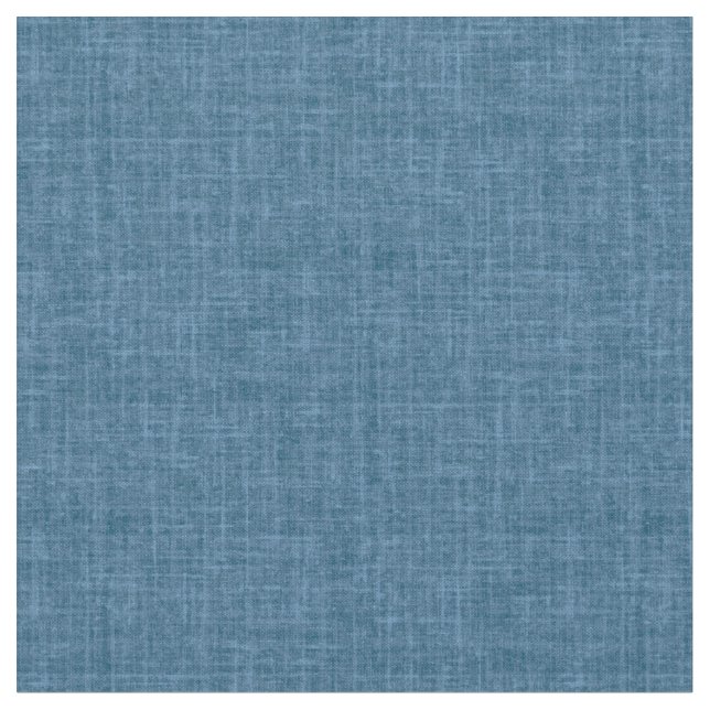 Azure Blue Linen Fabric (Close Up)