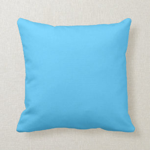 Azure Blue Sky 2015 Color Trend Template Cushion