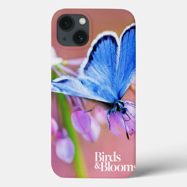 Azure Butterfly Case-Mate iPhone Case (Back)