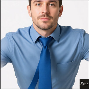 Azure Dapple Tie