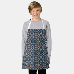 Azure Elegance Apron