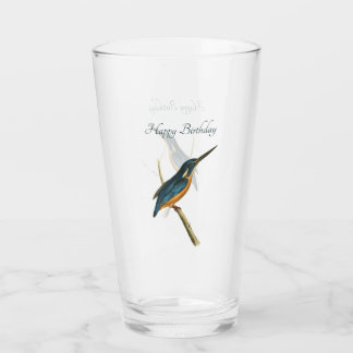 Azure Kingfisher Glass