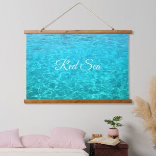 Azure lagoon in Red sea Hanging Tapestry