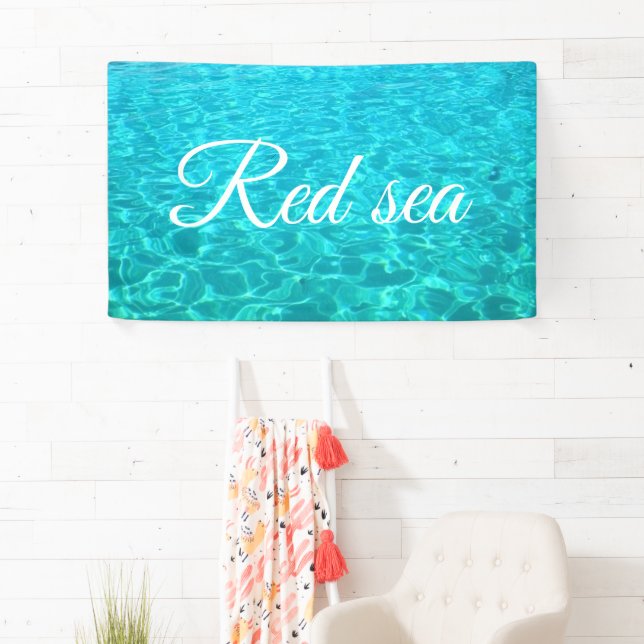 Azure lagoon of Red sea Banner (Insitu)