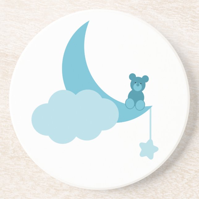 Azure Little Bear Coaster (Front)