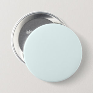 Azure Mist Pale Blue F0FFFF - Option to Add Name 7.5 Cm Round Badge